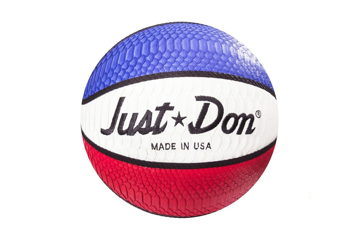 Just Don × Jordan Brand 推出定价 $2,350 美元的蛇皮篮球