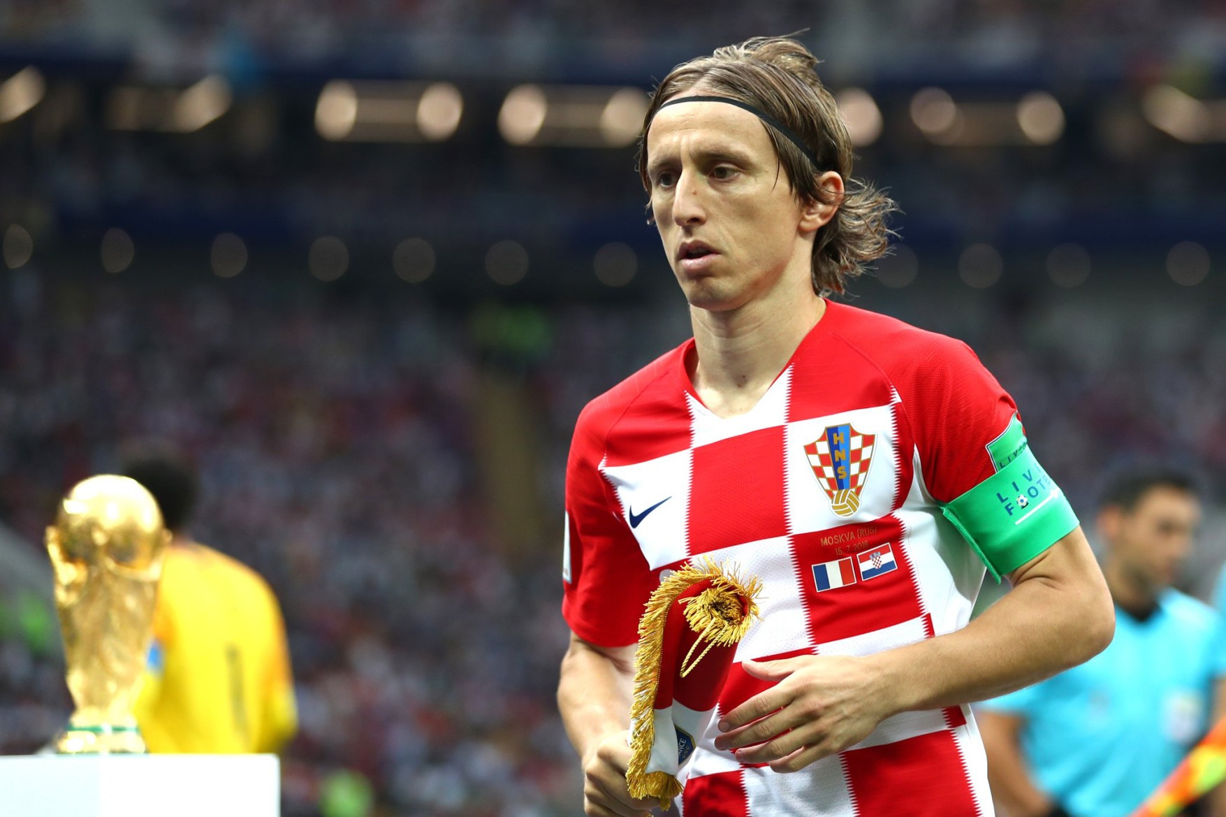 2018 世界杯－克罗地亚国家队队长 Luka Modrić 夺金球奖