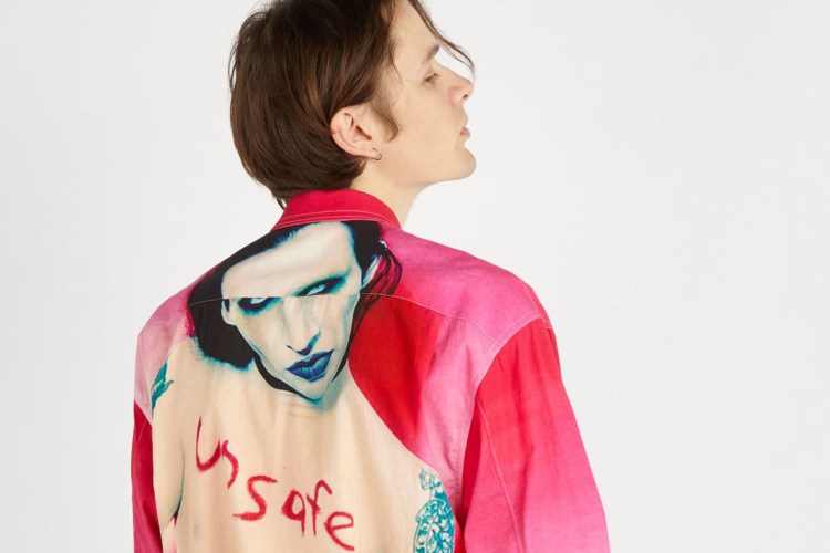 Vetements 2018 秋冬系列 Marilyn Manson 印花衬衫开放预购