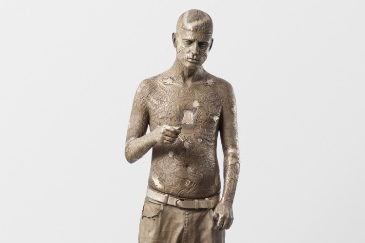 Marc Quinn 打造的「僵尸男孩」Rick Genest 雕像将于伦敦科学博物馆展出