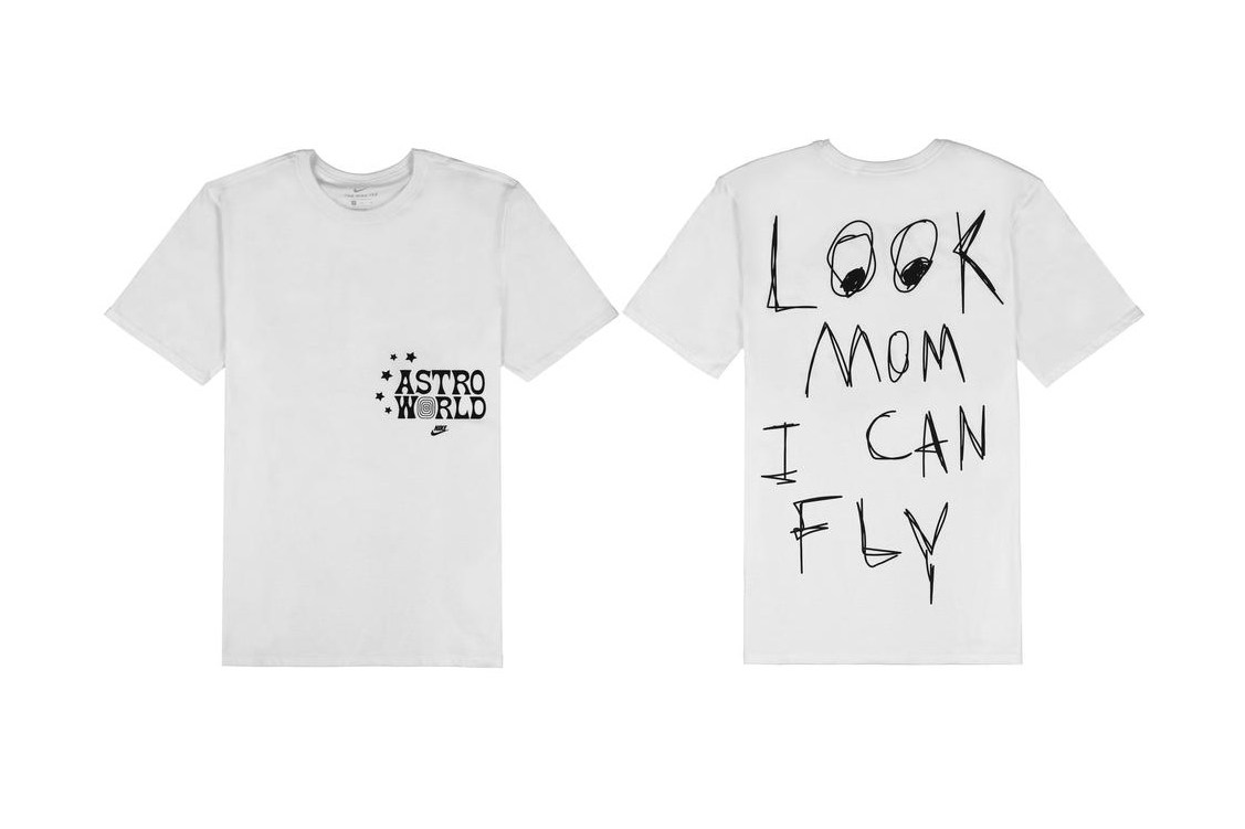 Nike × Travis Scott「Astroworld」联名别注 T-Shirt 系列上架