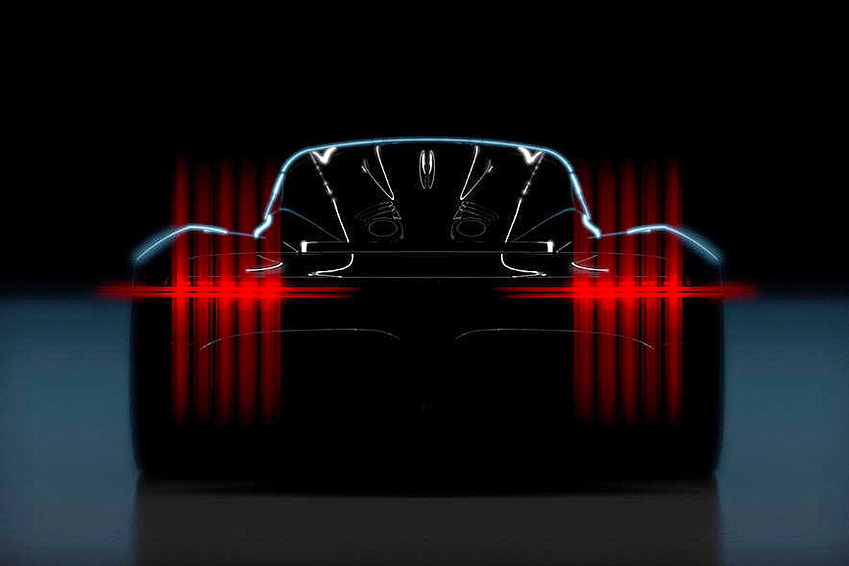 Aston Martin 全新 Hypercar「son of Valkyrie」首张预告图释出