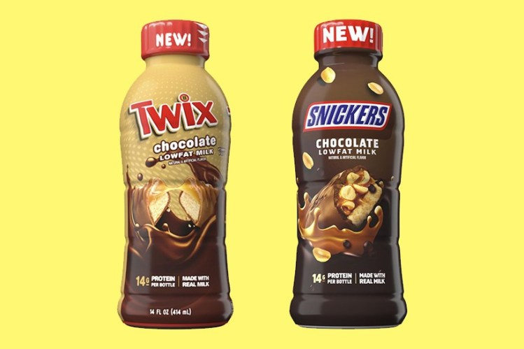 Twix 及 SNICKERS 口味巧克力牛奶即将于本月份发售