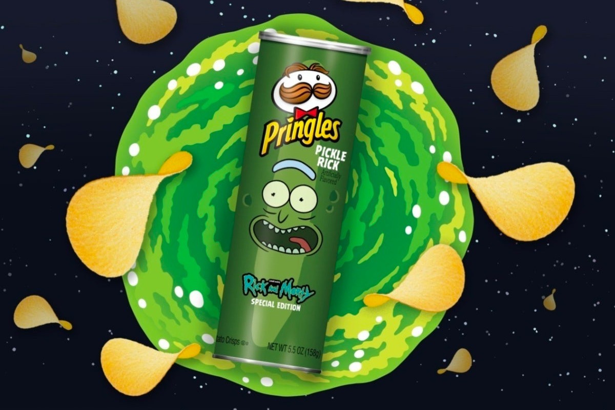 Pringles 携手《Rick and Morty》推出全新「Pickle Rick」口味