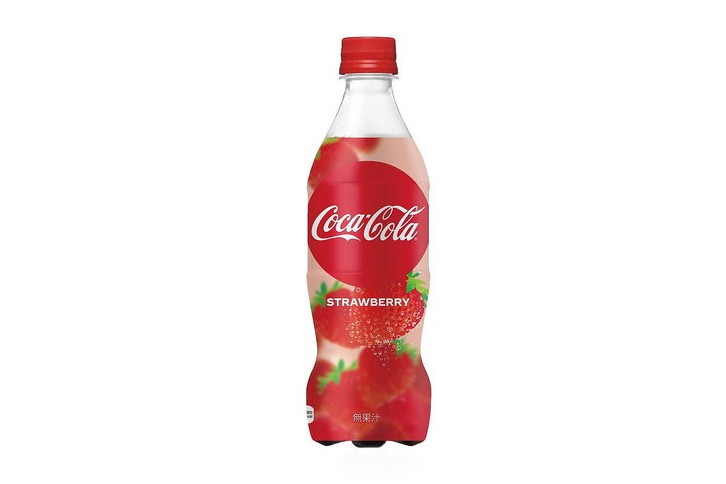 恋爱的季节－日本 Coca-Cola 发表全新士多啤梨口味可口可乐