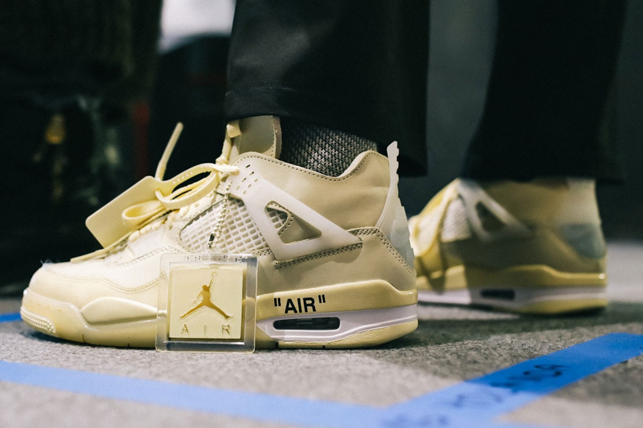 Off-White × Air Jordan 4 最新联名配色近览图辑率先曝光