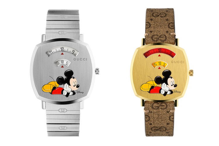 Gucci Grip 腕表推出别注版 Mickey Mouse 系列