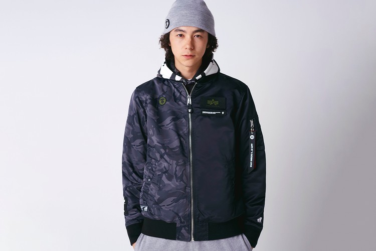 AAPE BY *A BATHING APE × Alpha Industries 最新 2020 春夏联乘系列发布