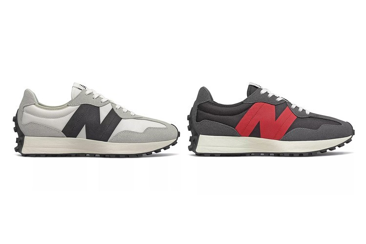 New Balance 327 全新配色「Sea Salt/Black」、「Magnet/Team Red」上架