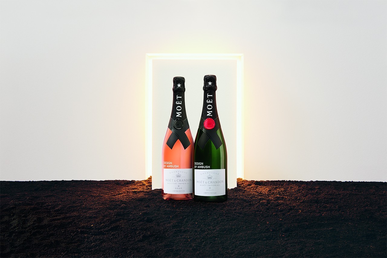 Moet＆Chandon × AMBUSH 联乘香槟系列正式登场