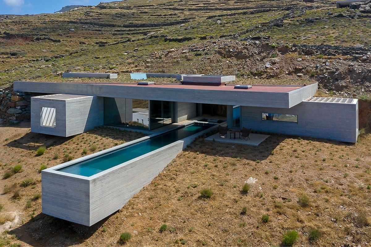 Artside Dallas Architects 揭露最新位于希腊岛屿的别墅图辑