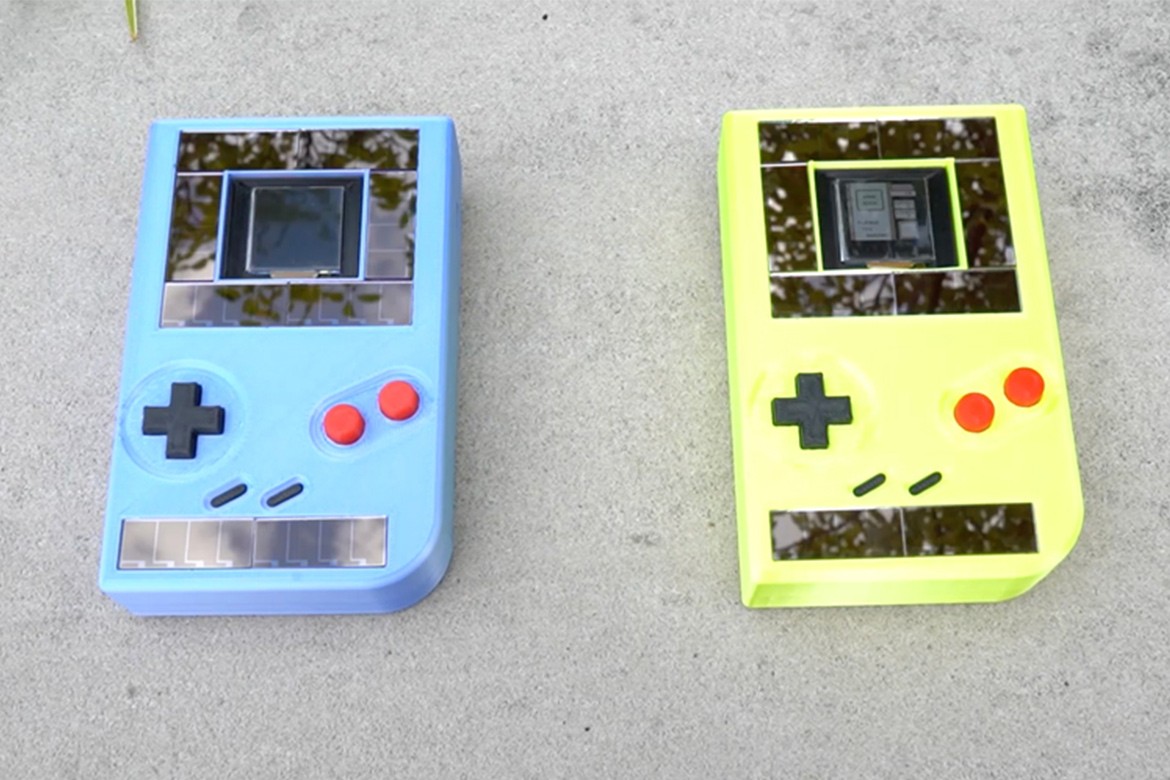美国大学成功研发太阳能发电版本 Game Boy