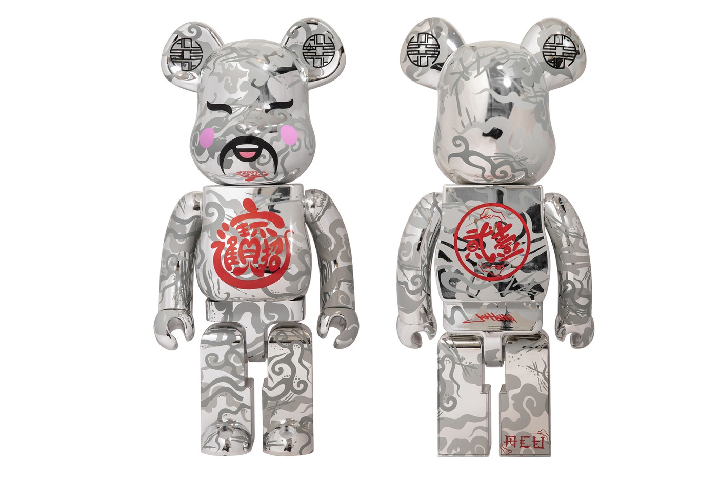 ACU × 罗杰瀚 Jahan Loh × Medicom Toy 全新银色版本 BE@RBRICK 登场