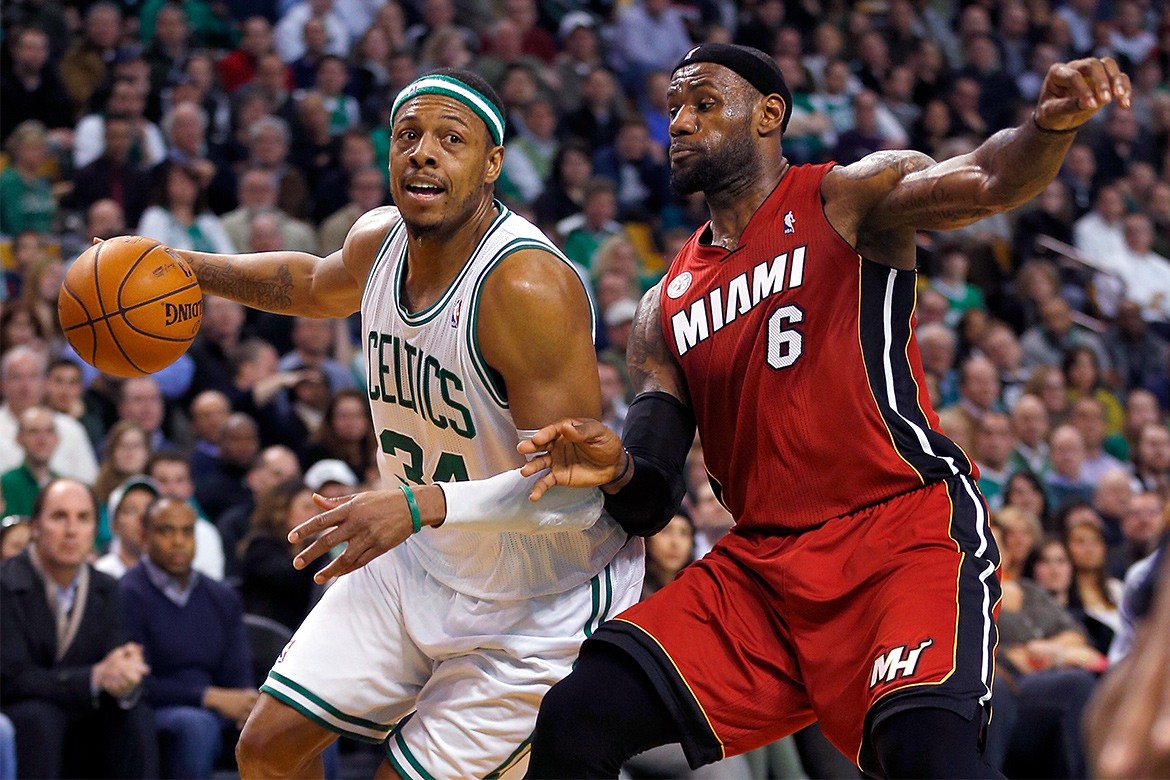 Paul Pierce 认为 LeBron James 并非联盟最佳球员