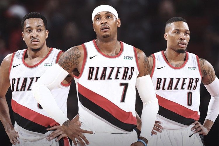 Carmelo Anthony 以非保障合约加盟 Portland Trail Blazers