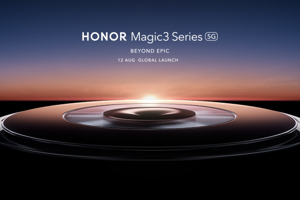 荣耀 Magic3 系列将于 8 月 12 日全球发布
