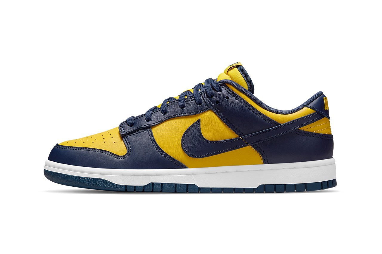 Nike Dunk Low 全新配色「Michigan」、「Team Green」鞋款发售情报公布