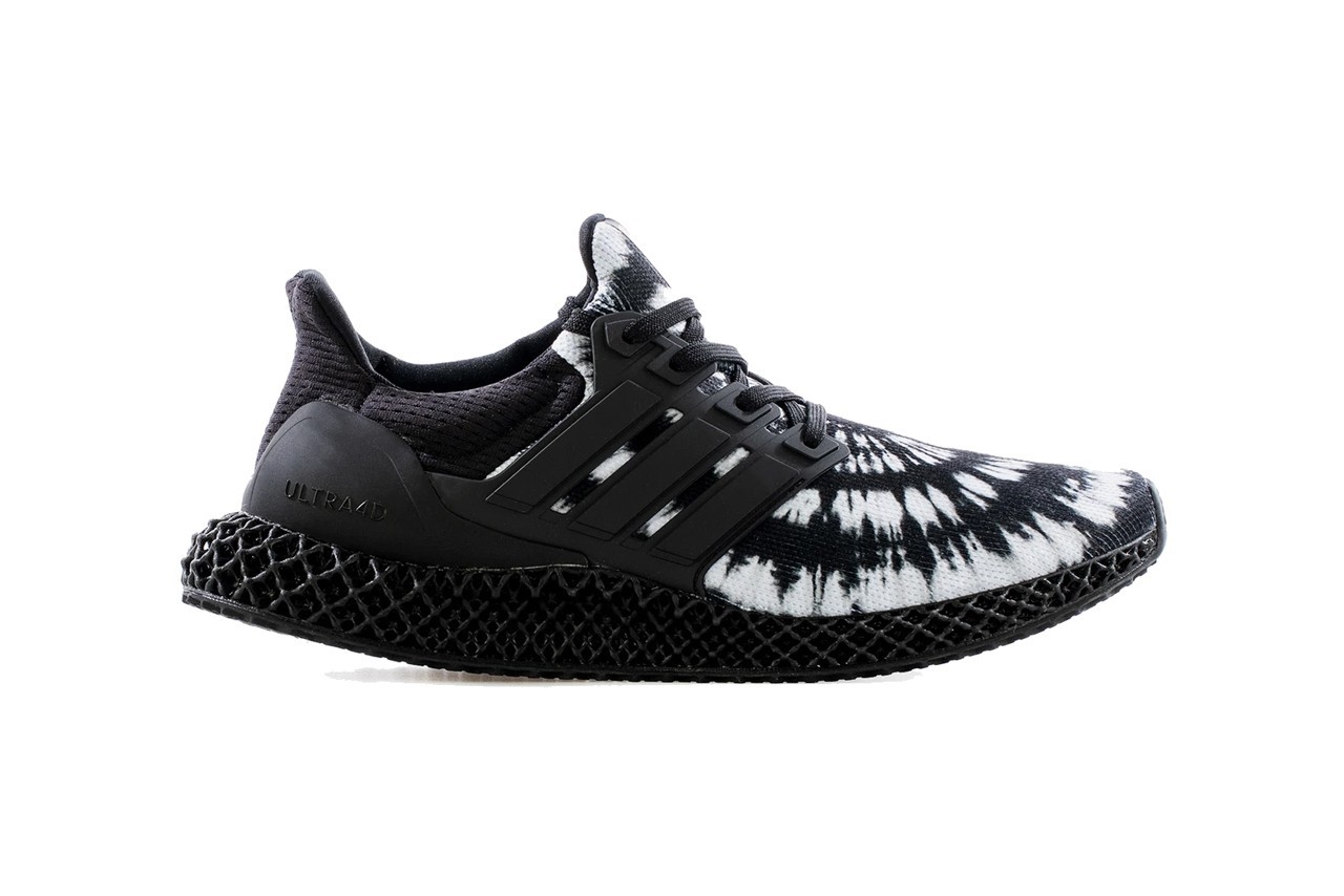 Nice Kicks × adidas Ultra4D 全新联名黑白扎染鞋款正式登场