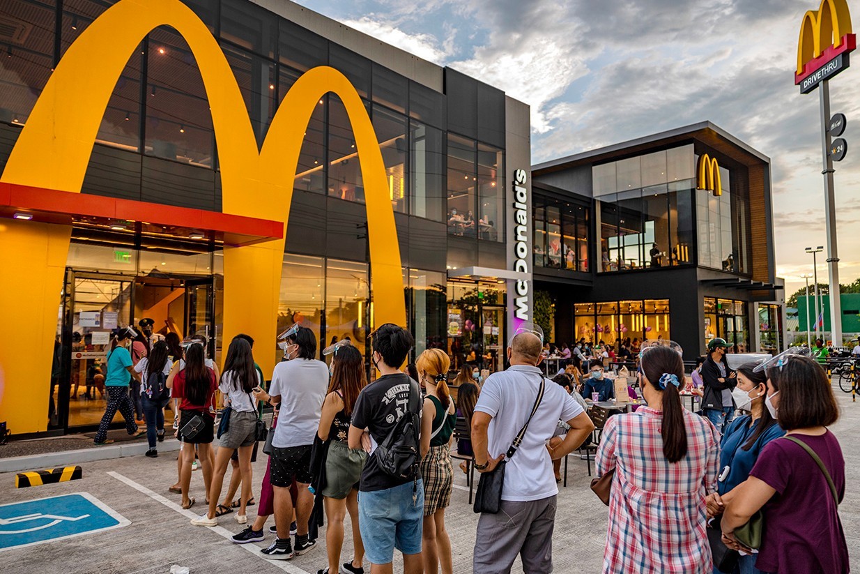 McDonald's 全球业绩大幅成长 40%