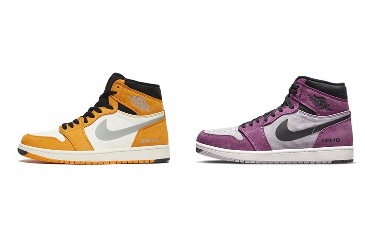 Air Jordan 1 Element GORE-TEX 推出「Light Curry」与「Berry」全新配色鞋款
