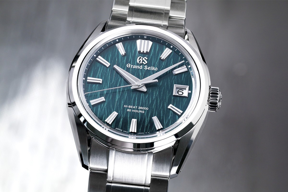 冠蓝狮 Grand Seiko 推出全新「绿桦树」样式表款 SLGH011