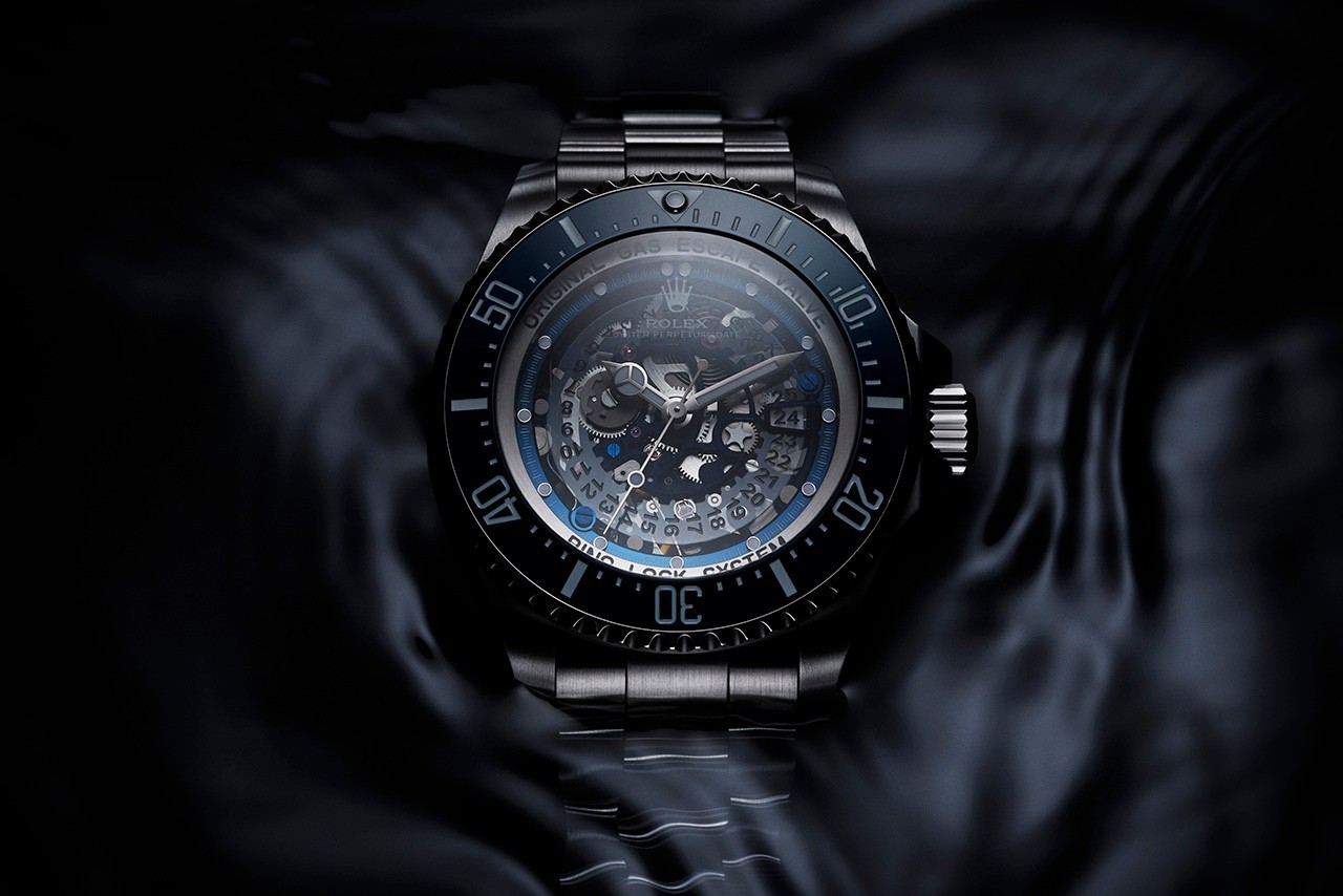 瑞士手表定制品牌 Artisans de Genève 打造全新劳力士 Rolex Deepsea「Grand Bleu」定制表款