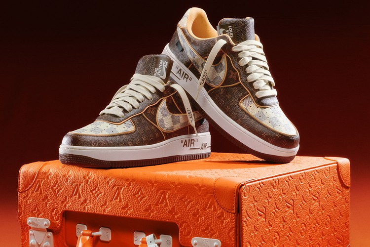 Louis Vuitton 携手 Sotheby's 独家拍卖 The Louis Vuitton and Nike "Air Force 1" by Virgil Abloh 鞋款