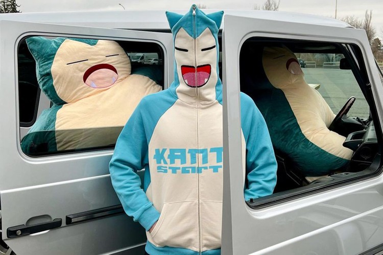Kanto Starter 推出全新 Pokémon 人气宝可梦「Snorlax 卡比兽」连帽外套