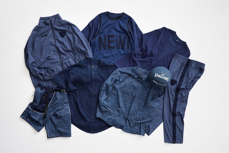 Spalding × initial Gentleman 春季蓝染剑道布篮球别注系列登场