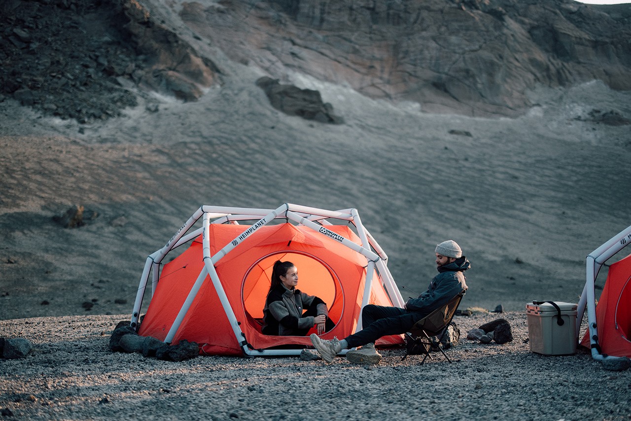 HEIMPLANET 携手 66°North 打造联乘帐篷 Cave XL 4-Season Tent