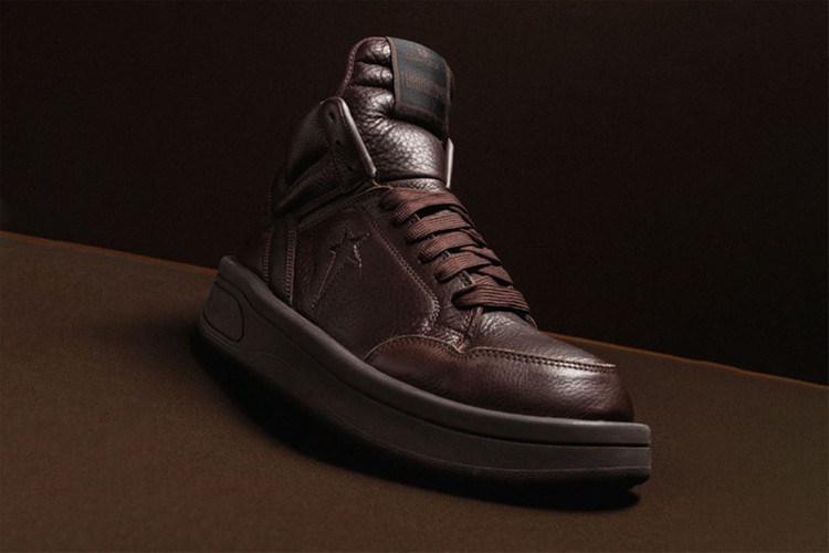 独家近赏 CONVERSE × Rick Owens DRKSHDW TURBOWPN「Clay」联名鞋款