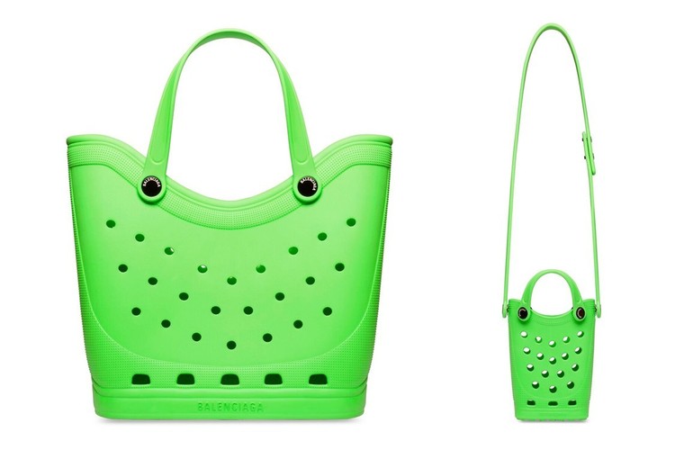 Balenciaga x Crocs 最新联名 Tote Bag、手机包正式登场