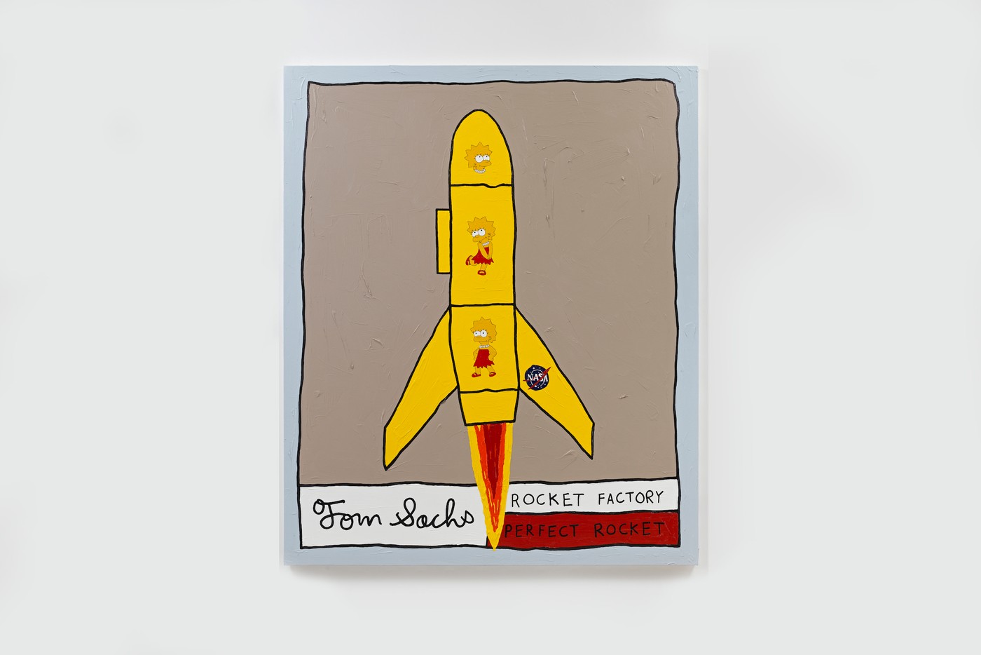 Tom Sachs 将于首尔 Thaddaeus Ropac 开设个展「Rocket Factory Paintings」