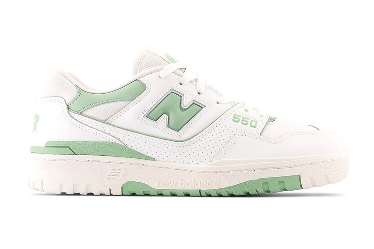 New Balance 550 最新「薄荷绿」配色鞋款登场