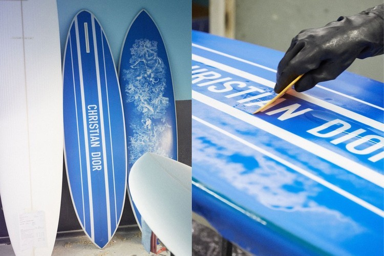 Dior Maison 正式推出全新手工冲浪板