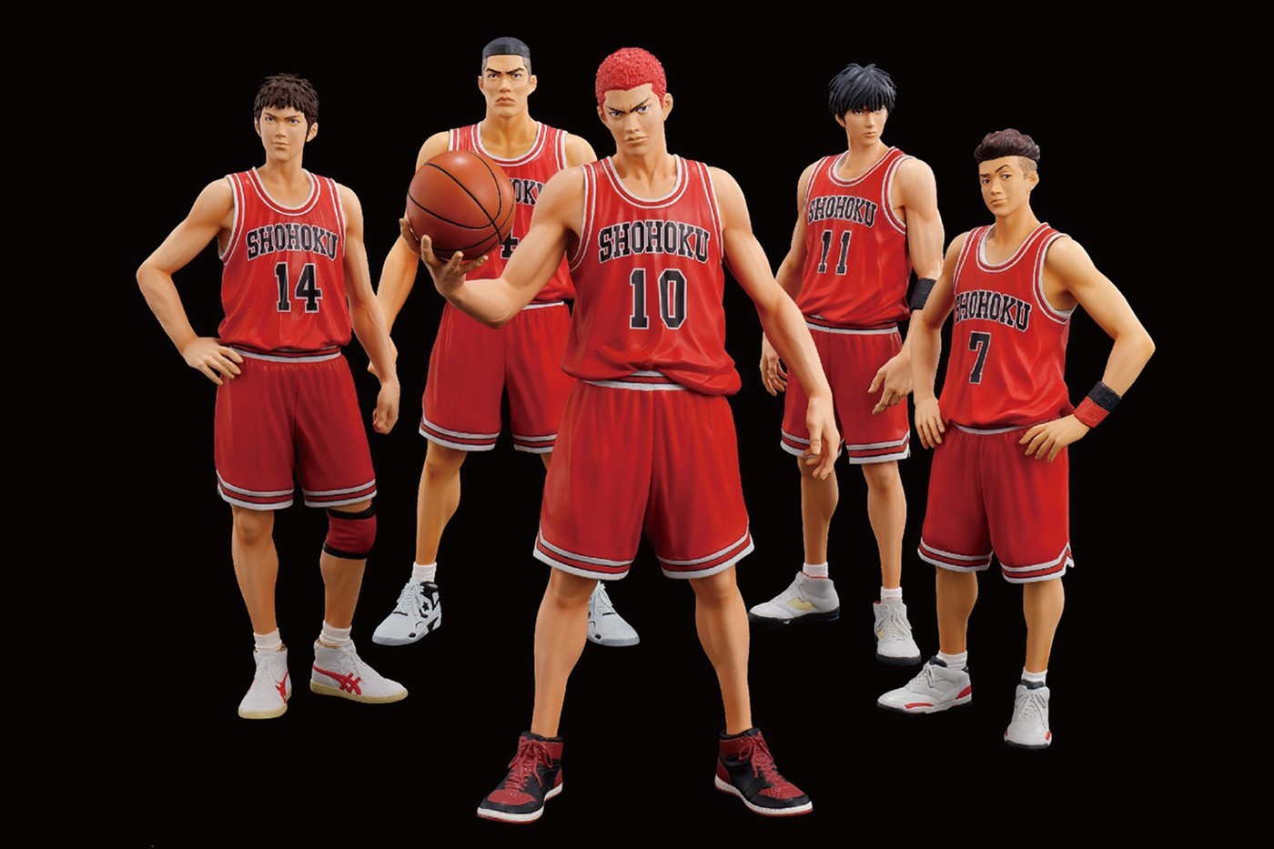 DIGISM 推出《灌篮高手 SLAM DUNK》湘北五人实体模型