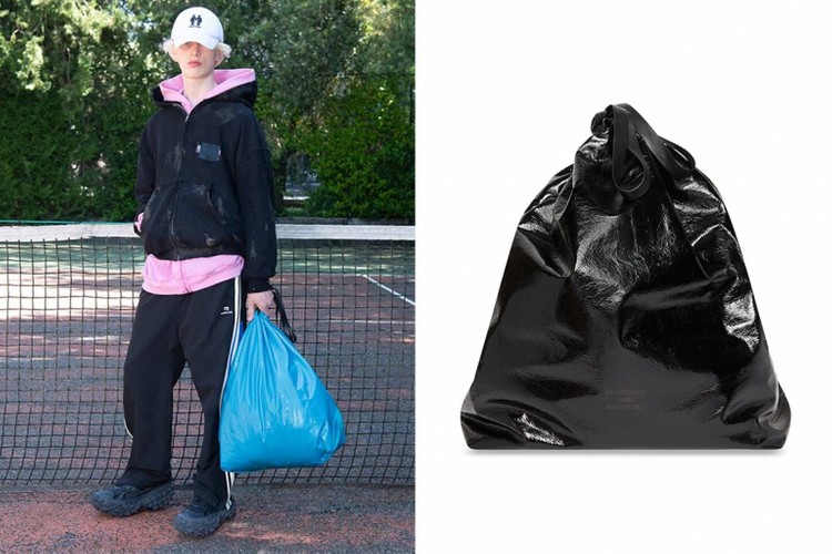 Balenciaga 正式推出要价 $1,790 美元「垃圾袋包」