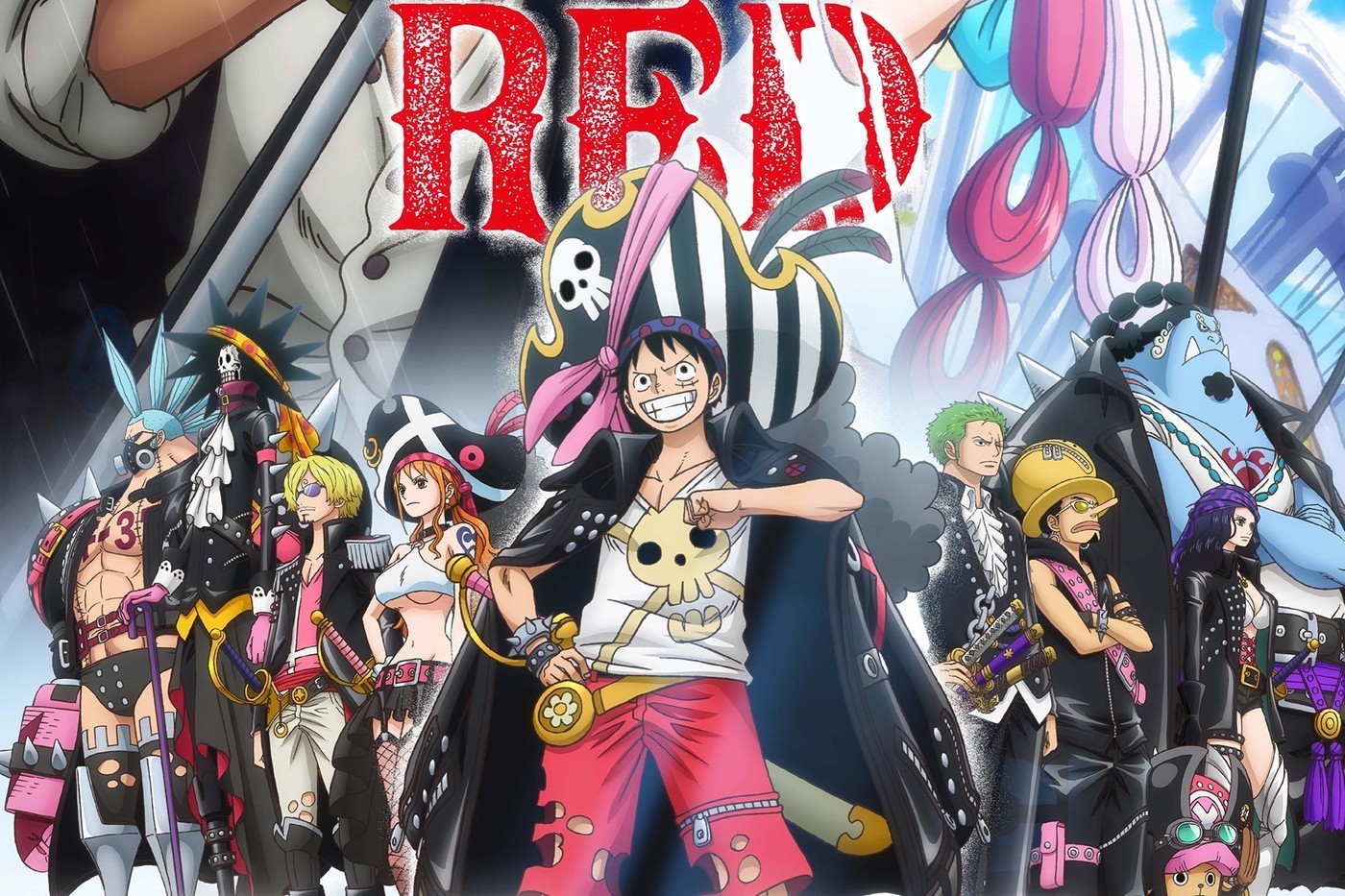 《海贼王》2022 剧场版《ONE PIECE FILM RED》单日票房突破十亿日元