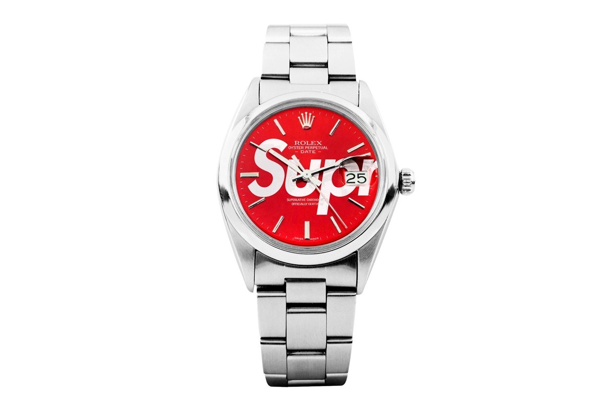 传闻 Supreme 将携手 Rolex 打造 Oyster Perpetual Date 联名表款