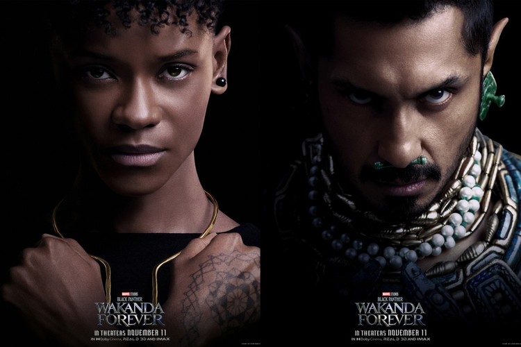 Marvel 年度大作《Black Panther: Wakanda Forever》释出多张最新角色海报