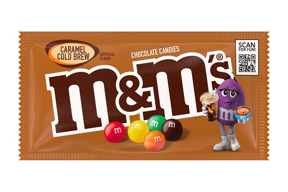 M&M's 正式推出「咸焦糖奶油冷萃咖啡」口味巧克力