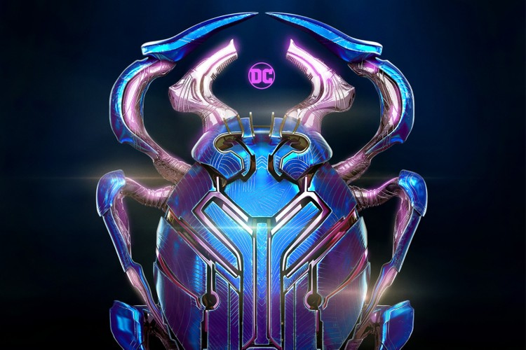 DC 未来超级英雄电影《蓝甲虫 Blue Beetle》首张海报正式亮相