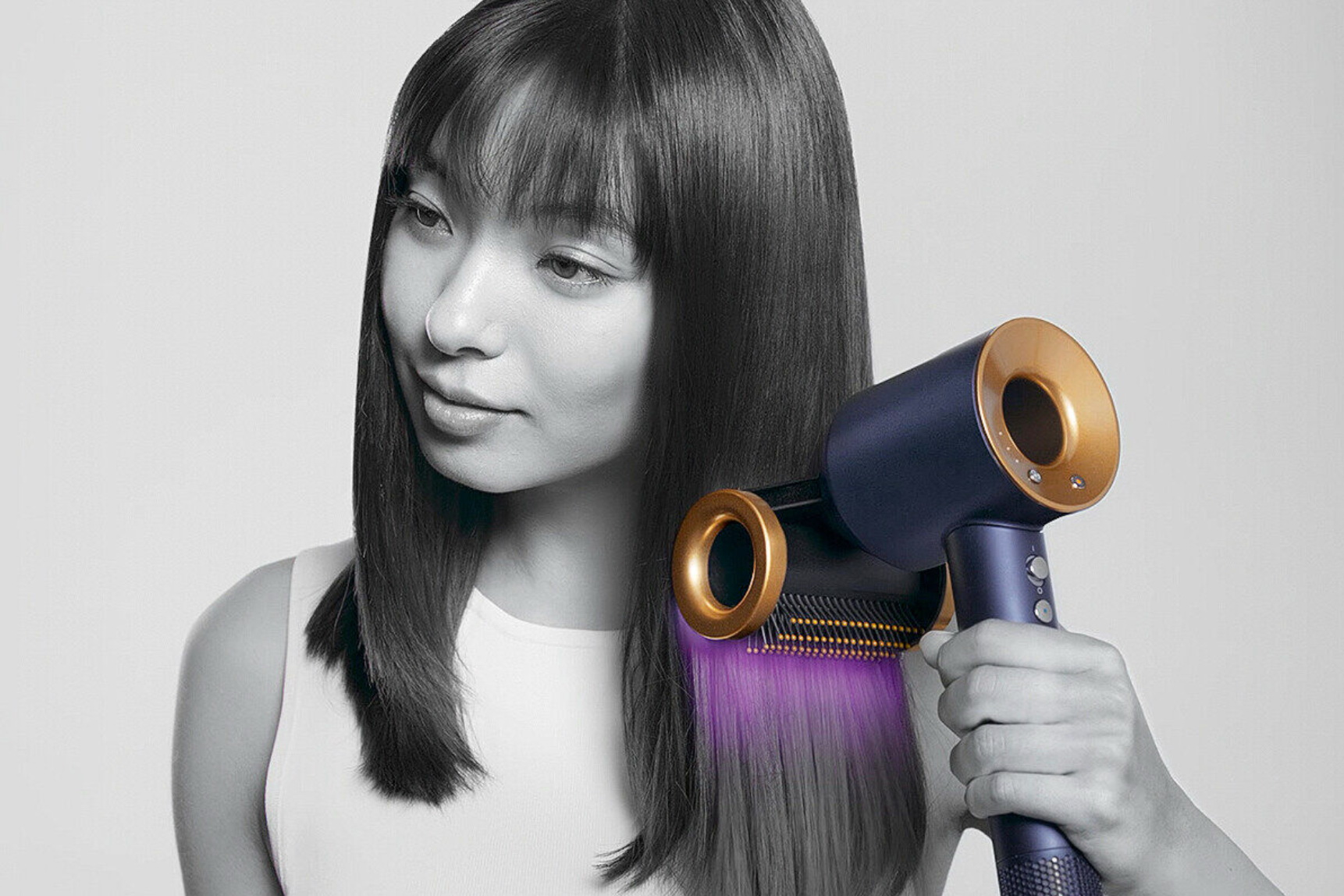 戴森 Dyson Supersonic 吹风机新推“防飞翘顺发吹嘴”