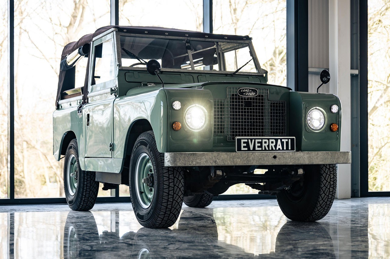 Everrati 打造 Land Rover Defender 经典车型全新电能化改装