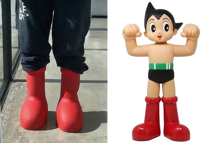 创意团体 MSCHF 打造最新「Astro Boy」造型红色鞋款率先曝光