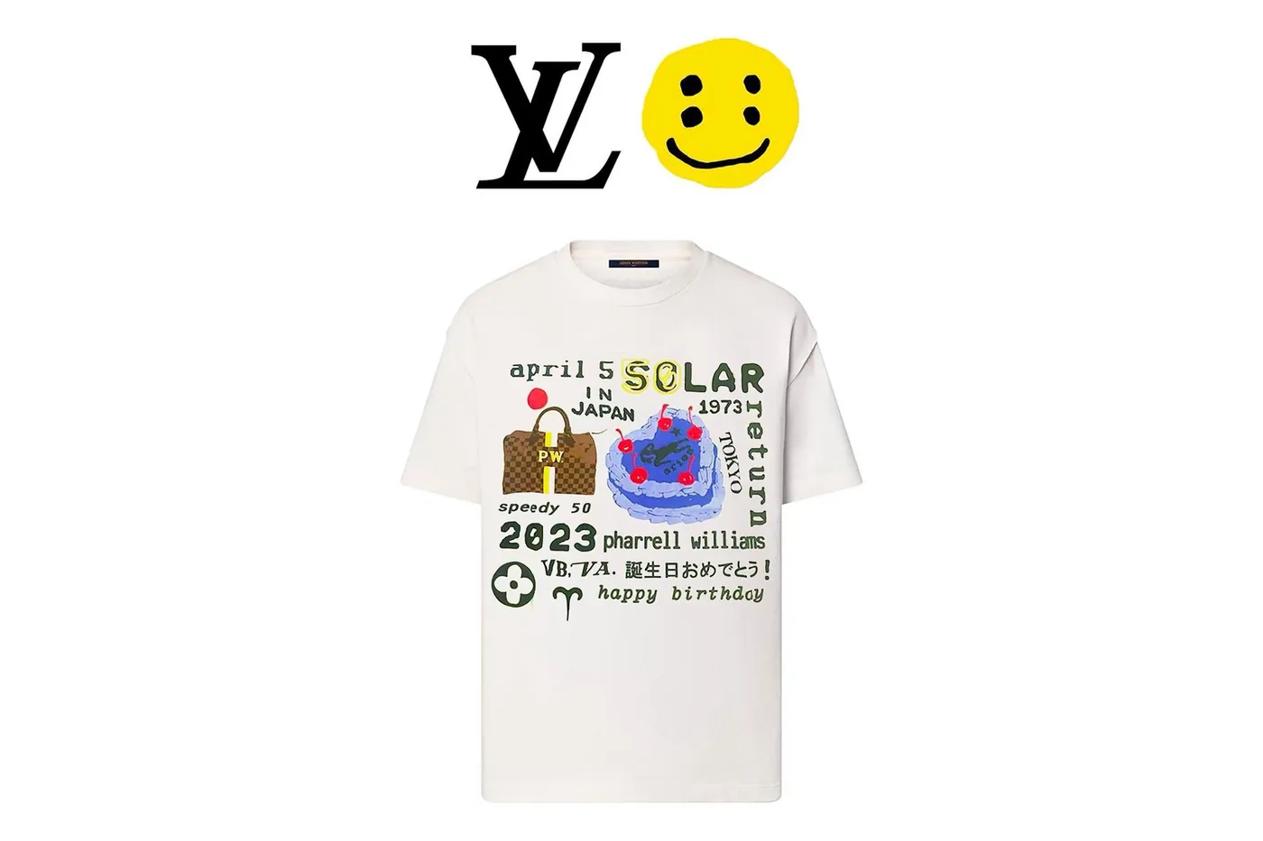 Cactus Plant Flea Market × Louis Vuitton 最新联名 T-Shirt 疑似曝光