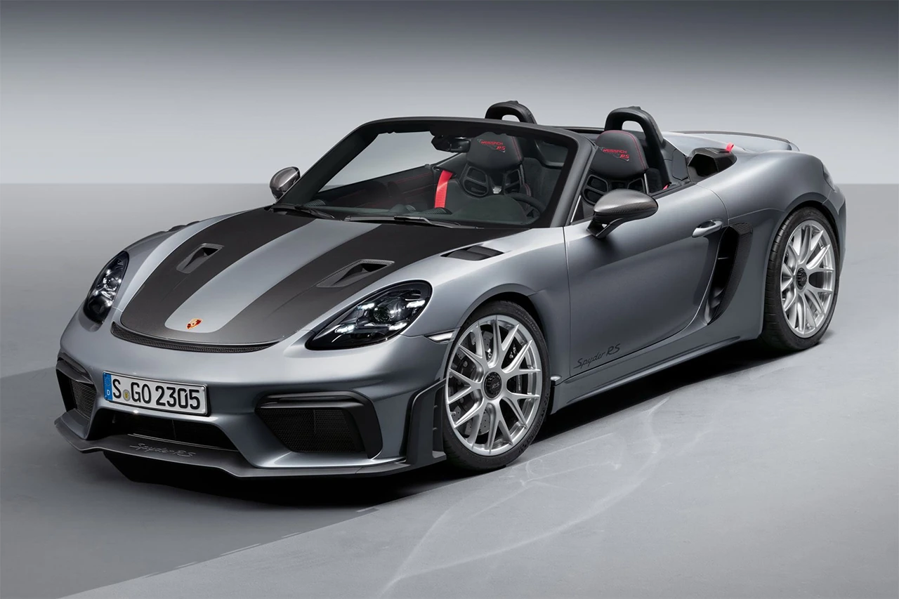 保时捷 Porsche 正式发表全新 2024 718 Spyder RS