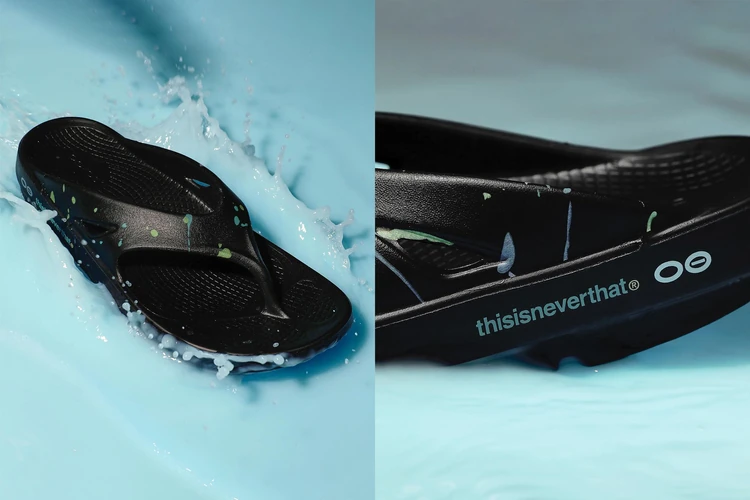 thisisneverthat × OOFOS 全新联名系列鞋款正式发布