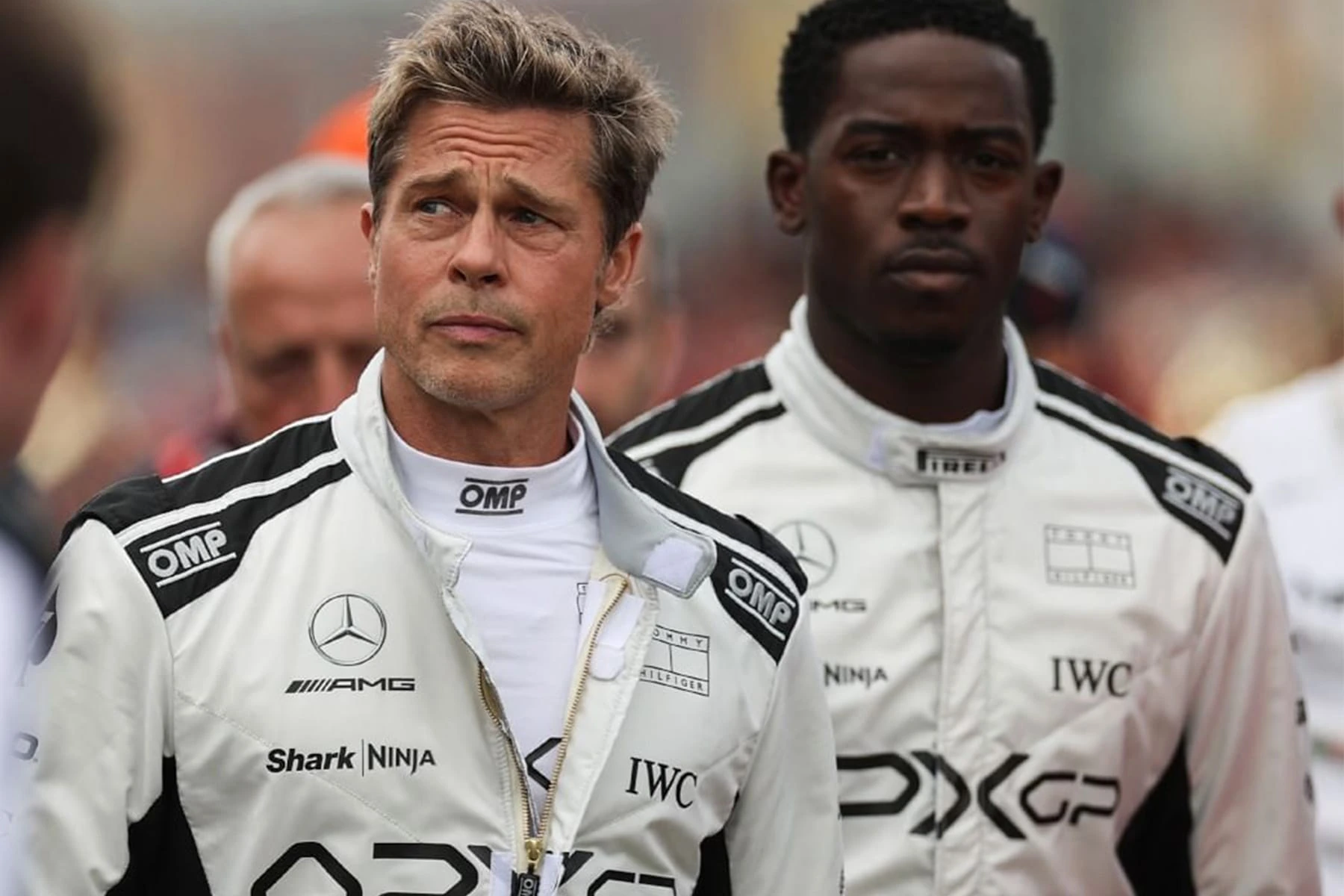 Brad Pitt 现身英国大奖赛拍摄全新 Formula 1 赛车电影