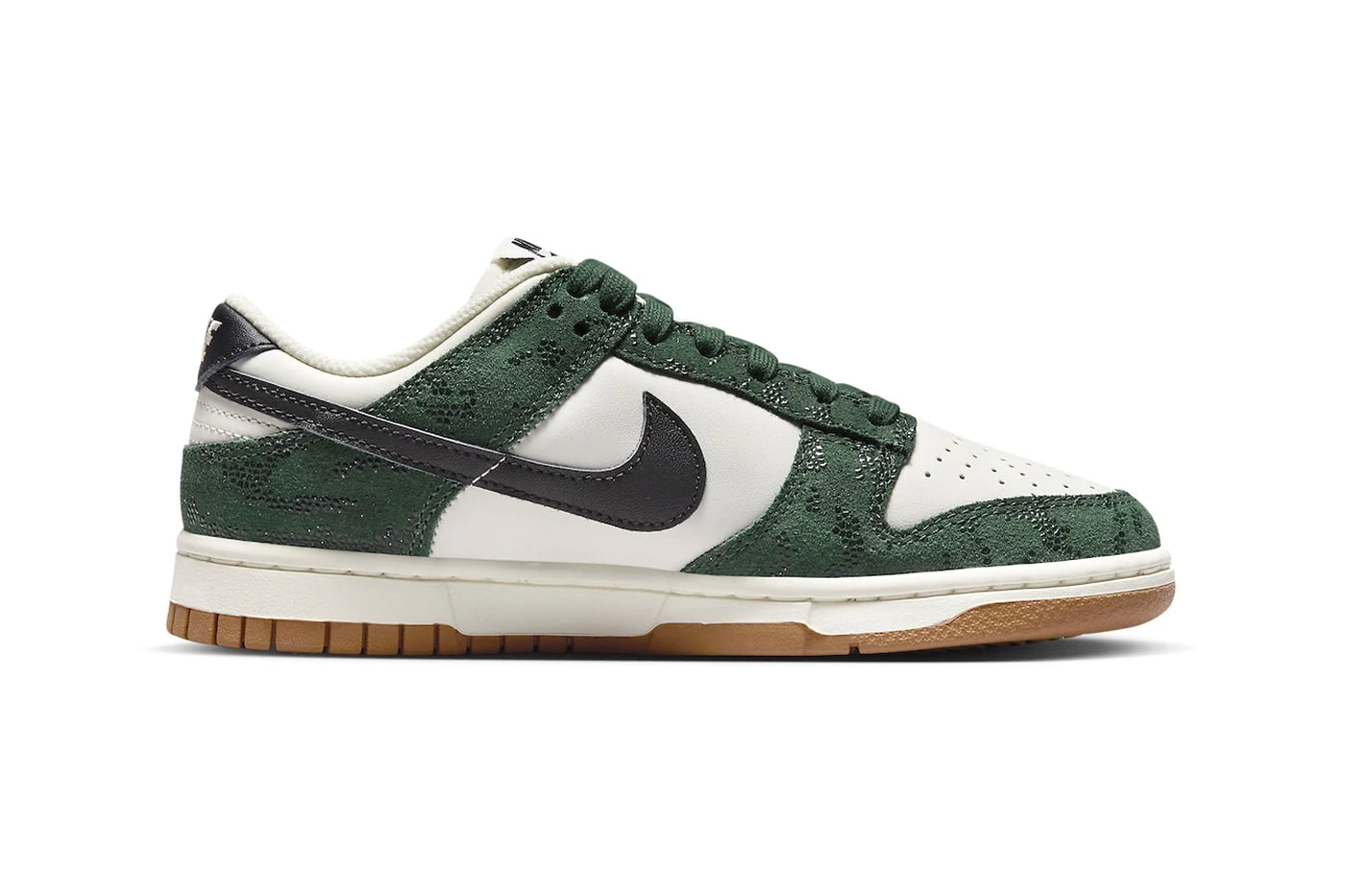 Nike Dunk Low 最新配色「Green Snakeskin」鞋款率先曝光